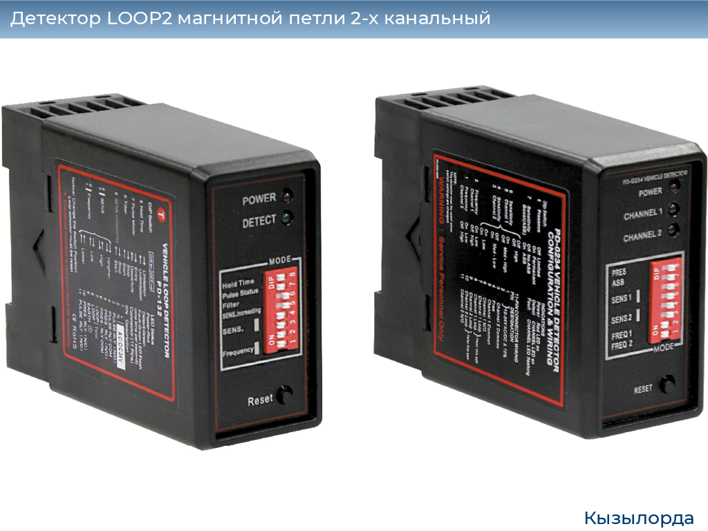 Детектор LOOP2 магнитной петли 2-x канальный, kyzylorda.doorhan.ru